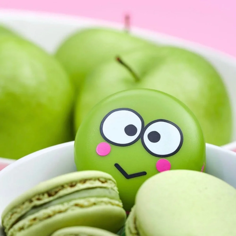 NWT The Creme Shop x Sanrio Keroppi lip balm -green apple